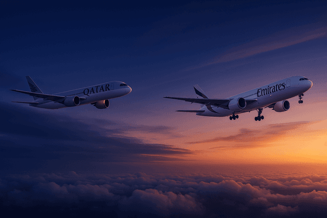 Qatar vs Emirates by Voldeluxe